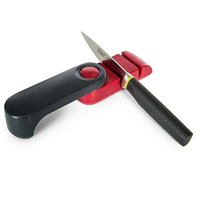 Kitchen Knife Sharpener Manual 2-Stage Knife Sharpening Tool With Anti Slip Bas