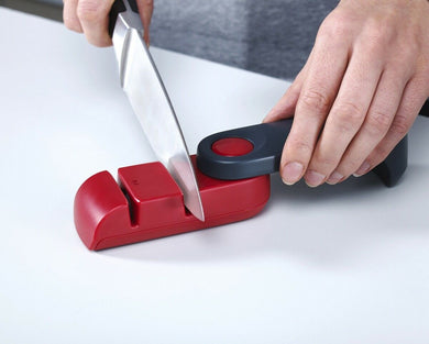 Kitchen Knife Sharpener Manual 2-Stage Knife Sharpening Tool With Anti Slip Bas