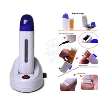 Load image into Gallery viewer, Depilatory Roll On Wax Heater Roller Waxing Cartridge Hair Removal Epilator UK