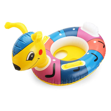 Baby Float Swimming Ring Toddler Childs Inflatable Rubber Ring Boat with Seat TS